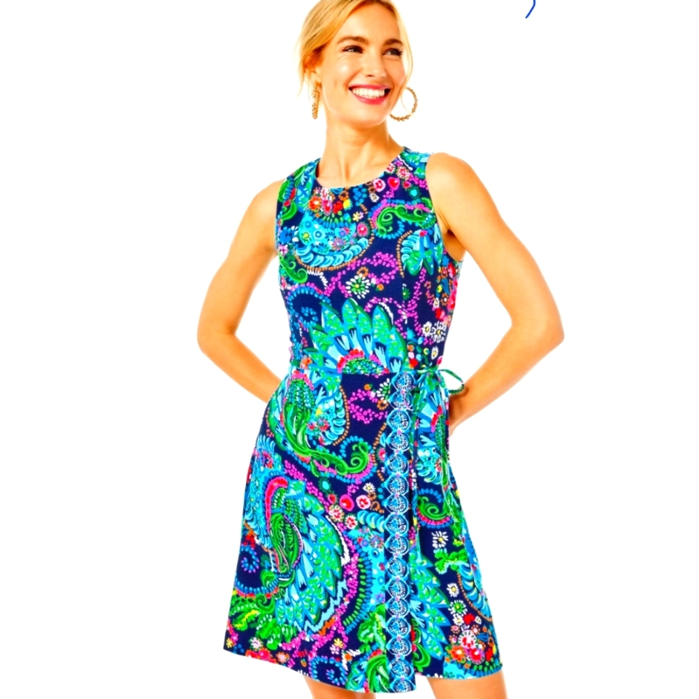 Lilly Pulitzer Size 4 Dontella Shift Multi